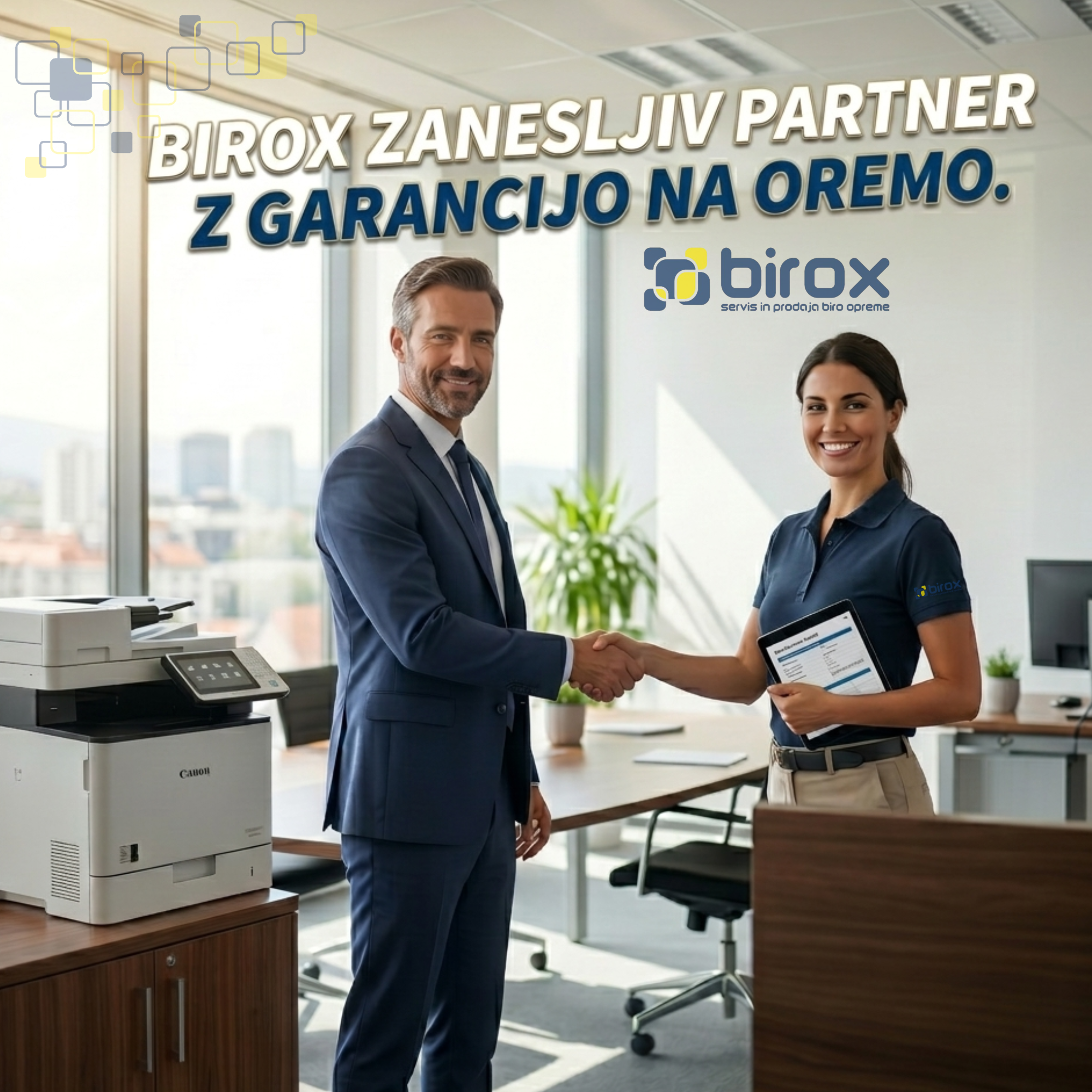Zanesljiv partner Birox - najem tiskalnika